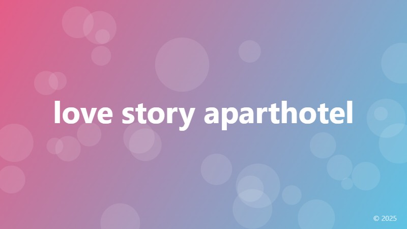 love story aparthotel