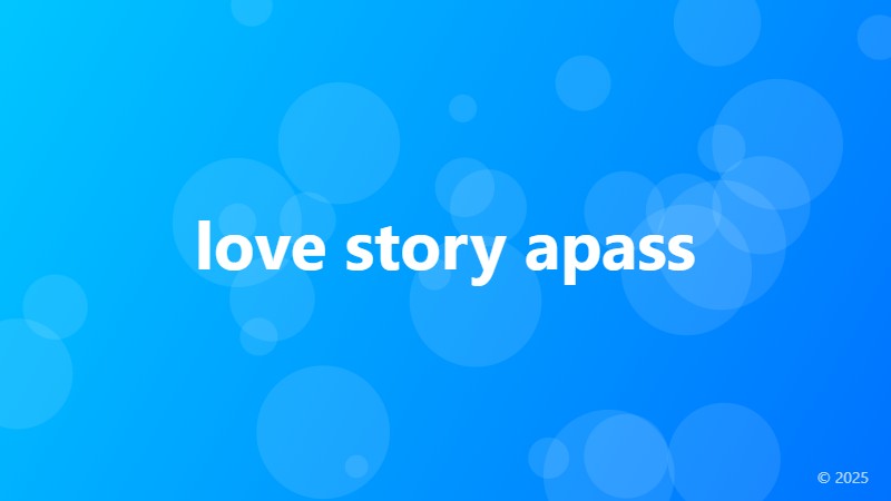 love story apass